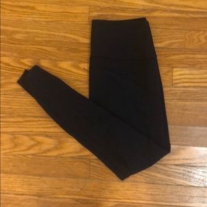 Lululemon Leggings with laser cut designs